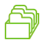 Icono informacion ordenada